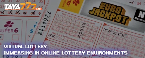 Virtual Lottery: Immersing in Online Lottery Environments